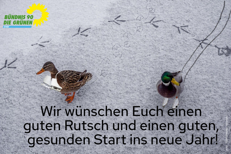 Guten Rutsch und frohes neues Jahr!