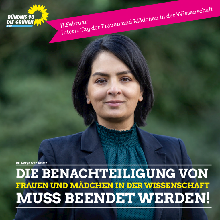 Mädchen und Frauen sind Wissenschaft immer noch stark unterpräsentiert!