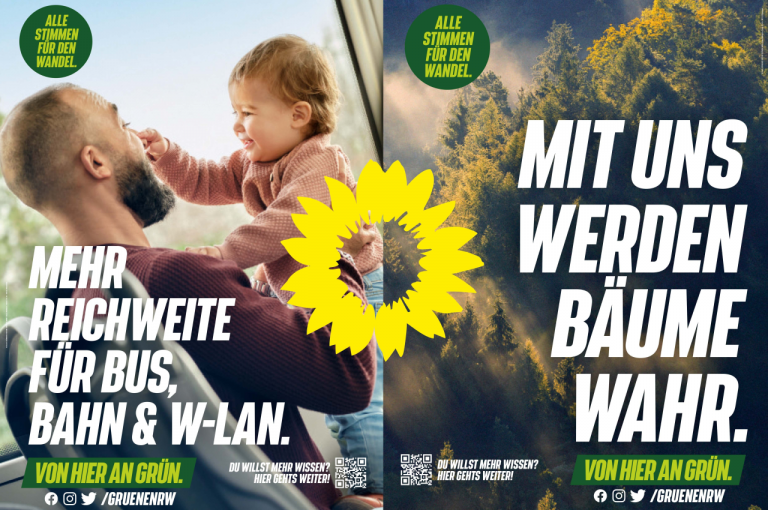 Von hier an GRÜN- Kampagnenvorstellung
