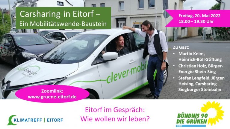 Carsharing in Eitorf – ein Mobilitätswende-Baustein