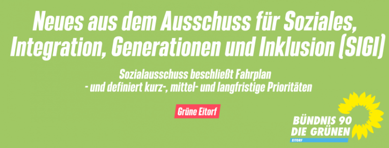 Neues aus dem Ausschuss für Soziales, Integration, Generationen und Inklusion (SIGI)