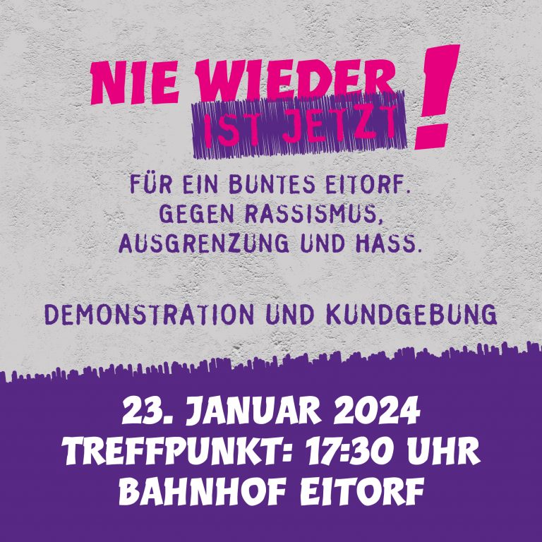 „Nie wieder ist jetzt!“