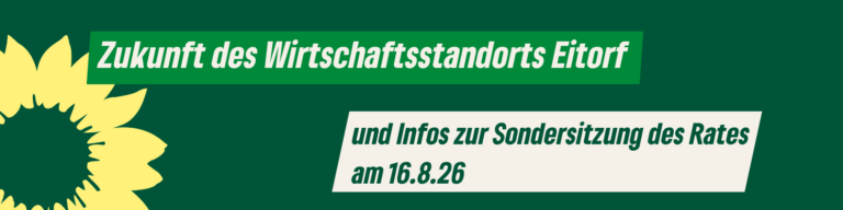 Zukunft des Wirtschaftsstandorts Eitorf